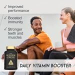 Multivitamin Tablets for Men & Women - Multivitamins and Minerals with Omega 3 - Adult Multi Vitamins Supplements with 100% Daily of Zinc, Iron, Vitamin D, C, B12 & 26 Nutrients - 60 Tablets One a Day - Image 3