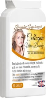 Specialist Supplements Collagen Ultra Beauty Marine Collagen, Hyaluronic Acid, Vitamin, Mineral, Herbal and Nutrient Complex - Image 5