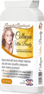 Specialist Supplements Collagen Ultra Beauty Marine Collagen, Hyaluronic Acid, Vitamin, Mineral, Herbal and Nutrient Complex - Image 6