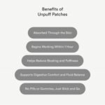 Kind Patches | Unpuff Patches | Detox Vitamin Patch with Dandelion & Ginger | Natural Herbal Supplement for Bloating, Water Retention & Digestive Support | 30 Vegan Patches - Image 3