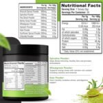 Replenify Super Greens Powder – Natural Energy & Detox Blend with 9 Organic Superfoods – 30 Servings – Greens Supplement for Gut Health, Immunity & Vitality - Image 5