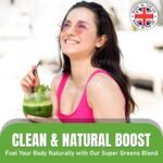 Replenify Super Greens Powder – Natural Energy & Detox Blend with 9 Organic Superfoods – 30 Servings – Greens Supplement for Gut Health, Immunity & Vitality - Image 6