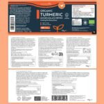 Organic Turmeric 1440mg (High Strength) with Black Pepper & Ginger - 180 Vegan Turmeric Capsules (3 Month Supply) – Organic Termeric with Active Ingredient Curcumin - Made in The UK by Nutravita - Image 4