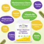 Water Balance Complex for Women 90 Capsules - Natural Bloating, Swelling & Water Retention Relief, Supports Detox & Fluid Balance | Vegan Electrolyte & Hormonal Balance Supplement - Made in UK - Image 6