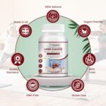 Cleanse Detox and Repair Supplement by Homacia | Choline-Infused Natural & Vegan-Friendly | Liver Health for Women & Men | Liver Support Supplements - 60 Caps - Image 3