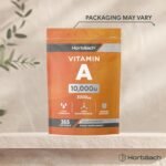 Vitamin A Supplement 10,000iu | 365 Count (1 Year Supply) | High Strength Vitamin A 3000ug as Retinyl Palmitate | Tablet Alternative for Adults | by Horbaach - Image 4