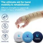 Mind & Body Stress Balls for Adults - Triple Density Squeeze Balls for Hand Therapy & Grip Strengthening - Stress & Anxiety Relief - Physical Therapy Support - Soft, Medium, Hard Gel Core - Image 4
