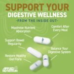 Applied Nutrition - Solutions - Gut Health - Advanced Digestive Support - Best Gut Repair - Best Immune Booster - Optimal Health Benefit - (60 Capsules – 30 Servings) - Image 4