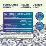Magnesium Citrate Complex 500 MG for Calm, Relaxation, Constipation & Digestion Health Support | High Absorption Magnesium Supplement with Elemental Magnesium Oxide | Non-GMO, Soy-Free | 60ct - Image 5