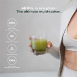 SHREDDY | Probiotic, Beauty, Superfood Greens Blend | 5 Billion Probiotics, 100% NRV Vitamins | 62 Nutrient-Rich Ingredients | Vegan-Friendly | Mango & Pineapple Flavour - Image 3