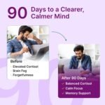 Brain Nurturer Omega-3 DHA, Ashwagandha & Brahmi Capsules – Reduces Cortisol & Brain Fog – Supports Memory, Focus & Stress Relief – Gotu Kola Herbal Nootropic Formula - Image 5