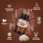 Lions Mane Mushroom Supplement 4000mg with Vitamin B1, B6, B12 & Black Pepper - 180 Super Strength Vegan Tablets with 50% Polysaccharides (Not Powder or Capsules) | Made in The UK by Prowise - Image 6