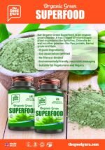 The Good Guru Organic Green Superfood Supplement Capsules - 90 Capsules with 18 Nutritious Ingredients - Image 4