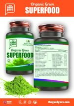 The Good Guru Organic Green Superfood Supplement Capsules - 90 Capsules with 18 Nutritious Ingredients - Image 6