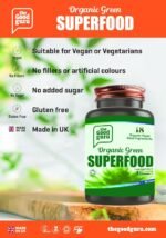 The Good Guru Organic Green Superfood Supplement Capsules - 90 Capsules with 18 Nutritious Ingredients - Image 7