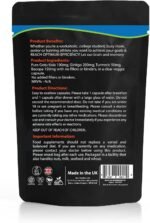 Brain Boost Nootropic Supplement, Supports Cognitive Function, Energy Levels, Focus & Memory Function - 4 Brain Boosting Ingredients Including Turmeric, Ginkgo Biloba, Bacopa, Gotu Kola - Image 3