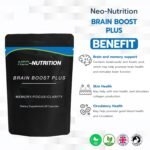 Brain Boost Nootropic Supplement, Supports Cognitive Function, Energy Levels, Focus & Memory Function - 4 Brain Boosting Ingredients Including Turmeric, Ginkgo Biloba, Bacopa, Gotu Kola - Image 4
