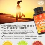 Powerful Vitamin C and Zinc Tablets - Vitamin C 1000mg with Zinc - 6 Month's Supply - Boosted with Citrus Bioflavonoids & Bamboo - For The Maintenance of a Normal Immune System - 180 Tablets - UK Made - Image 4