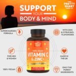 Powerful Vitamin C and Zinc Tablets - Vitamin C 1000mg with Zinc - 6 Month's Supply - Boosted with Citrus Bioflavonoids & Bamboo - For The Maintenance of a Normal Immune System - 180 Tablets - UK Made - Image 5
