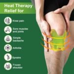 WILD+ Knee Pain Relief Patches, 40PCS Natural Knee Patch for Pain Relief, Wormwood Herbal Pain Relief Patches Heat Patches for Knee/Back/Neck/Shoulder/Joint Pain, Muscle Soreness - Image 3