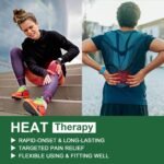 WILD+ Knee Pain Relief Patches, 40PCS Natural Knee Patch for Pain Relief, Wormwood Herbal Pain Relief Patches Heat Patches for Knee/Back/Neck/Shoulder/Joint Pain, Muscle Soreness - Image 6