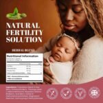 GinSen Ferti Support 150 Capsules, Women Fertility Supplement, Vegan Approved, Herbal Extract & Vitamins Made in UK - Image 6