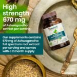 Himalaya Organic Ashwagandha (Indian Ginseng), 60 Day Supply, Herbal Supplement for Stress Relief, Energy Support, Occasional Sleeplessness, Certified Organic, Vegan, Gluten Free, 670 mg, 60 Caplets - Image 10