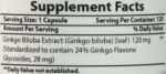 Best Naturals, Ginkgo Biloba Extract - Double Strength Ginkgo Biloba, 120mg, 120 Capsules (120 Count (Pack of 1)) - Image 5