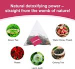 Detox Tea - 56 Days Herbal Tea | Natural Wellness Tea with Green Tea & Dandelion | Gentle Cleanse & Metabolism & Healthy Weight Support | Vegan, Caffeine-Free, Peach Flavour - Image 3