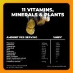 Tonic Health Daily Immunity Tablets - 4-in-1 Effervescent Multivitamins, Minerals & Phytonutrients - Vitamin D, Vitamin C and Zinc - Vegan, No Sugar- Max Strength Tablets, Orange & Mango, 60 Count - Image 3
