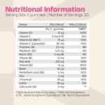 Nutriburst Women’s Multivitamin - Hormone Regulation & Support Collagen Formation - Contains 15 Micronutrients; B5, B6, B12, C, D - Vegan, Sugar Free Supplement - 60 Berry Gummies - 1 Month Supply - Image 5