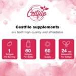 Cestfilo Liposomal Astaxanthin Supplement 24MG, Maximum Absorption, Natural Antioxidant for Skin & Eye Health, Gluten Free, Non-GMO & No Gluten (60 Count (Pack of 1)) - Image 6