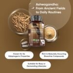 Organic Ashwagandha Capsules - 180 Capsules (6 Months Supply) - with Organic Black Pepper - 1 per Day - Soil Association Certified Ashwagandha Supplement - Non-GMO, Vegan-Friendly & Additive-Free - Image 3