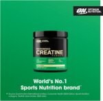 Optimum Nutrition Micronised Creatine Powder, 100% Pure Creatine Monohydrate Powder for Performance and Muscle Power, Unflavoured Shake, 186 Servings, 634 g - Image 3
