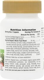 NaturesPlus Source of Life Garden Iron - 18 mg Organic Plant Based Gentle Iron Supplement, Highly Bioavailable - Vegan, Gluten Free, One A Day - 30 Capsules - Image 3