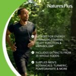 NaturesPlus Source of Life Garden Men One a Day - Organic Vegan Multivitamin for Men - Energy, Immunity, T Booster - Zinc, Selenium, Pomegranate, Lycopene - Gluten Free - 30 Tablets - Image 4
