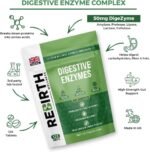 Digestive Enzyme Supplements - 120 Tablets for Optimal Gut Health - Contains DigeZyme, Lactase, Protease - Promotes Healthy Digestion, Essential Digestive Enzymes - UK Made, Vegan - Image 3