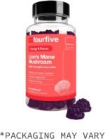 fourfive Lions Mane Mushroom Gummies (4000mg) Energy & Focus Blend with Vitamin B5, Support Brain Function, Focus & Energy - 60 Gummies - Image 3