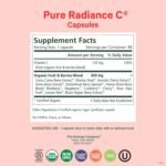 PURE SYNERGY Pure Radiance C | Organic Vitamin C Capsules | 100% Natural, Whole Food, Non-GMO Supplement with Camu Camu Extract | for Immune and Collagen Support (90 Capsules) - Image 3