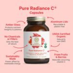 PURE SYNERGY Pure Radiance C | Organic Vitamin C Capsules | 100% Natural, Whole Food, Non-GMO Supplement with Camu Camu Extract | for Immune and Collagen Support (90 Capsules) - Image 4