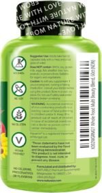 NATURELO Whole Food Multivitamin with Extra Hair, Skin and Nails Support - Beauty Blend with Hyaluronic Acid & Grape Seed - High Potency Biotin, Vitamin C, and Glutathione - 60 Vegan Capsules - Image 3