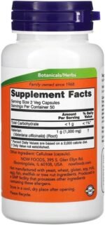 Now Foods – Valerian Root | Natural Sleep Aid and Relaxation Support – 500mg, 100 Veg Capsules - Image 4