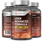 Liver Detox Advanced Formula – 3580mg Complex for Liver Cleanse & Repair, with Acai, Artichoke, Choline, Dandelion Root & Turmeric Powder, (4 Month Supply) – 120 Vegan Tablets by HealthEssent - Image 3