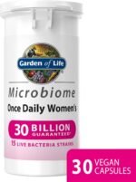 Garden of Life Microbiome Probiotics Once Daily Women's Supplements | 30 Capsules Made in Italy | 30 Billion CFU 15 Strains | Gluten, Dairy & SOYA Free - Vegan - Image 3