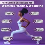 VITAGENERICS FitWoman High Strength Multivitamin & Minerals | x30 Tablets | with Folic Acid, Iron, Zinc, Selenium, Biotin, Vitamin C, B-Complex & More! UK Made Supplement for Women - Image 4