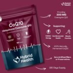 Hybrid Health Ubiquinone Coenzyme Q10 300 MG Supplement | 180 Vegan CoQ10 Capsules | Super Strength Vegan Friendly Naturally Fermented CoQ10 Supplement | Non-GMO | 6 Months Supply - Image 3
