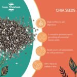 Sussex Wholefoods Chia Seeds 500g - Nutrient-Dense Superfood for Smoothies, Baking & More! - Image 3