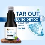 Ayurvedic Lung Detox Syrup 200 ml Herbal Supplement | Made with Natural Extracts Tulsi, Mulethi, Vasava, Pippali, and Turmeric | Sugar Free Syrup for Lung Cleansing and Detoxification - Image 5