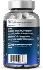 Magnesium 6-in-1 Complex, 2325mg with Magnesium Citrate, Glycinate, Malate, Oxide, Taurate and Orotate - Promotes Sleep, Energy and Muscles - For Stress & Anxiety Relief - 120 Capsules by HealthEssent - Image 4