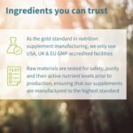 Igennus Focus - Nootropic Brain Supplement for Concentration with Methylated B-Vitamins, Taurine, L-Tyrosine, L-Theanine & 200mg Caffeine, Zinc and Copper, 60 Capsules - Image 7